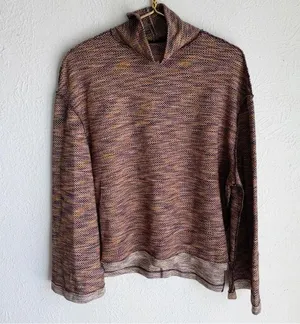 Free People Sunny Days Pullover Turtleneck Top Sz Medium thumbnail 3