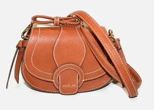 Rachel Zoe Vegan Leather Brown Crossbody/ Belt Bag. NWT thumbnail 1