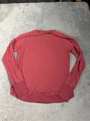 Athleta Long-Sleeve Crew shirt Dusty Rose XS thumbnail 5