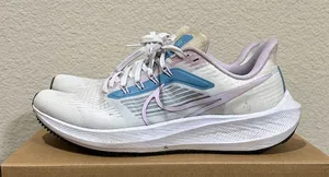 Nike Air Zoom Pegasus 39 'White Cerulean' Sneakers thumbnail 1