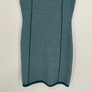 Title Nine Improv Short Sleeve Sweater Dress Small Teal Blue Gorpcore Athletic thumbnail 4