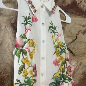 Commense Floral Print Belted Mini Dress size XS thumbnail 4