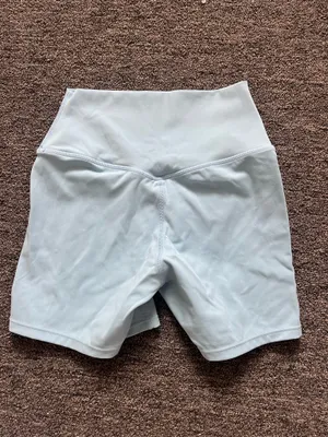 Blue workout shorts thumbnail 2