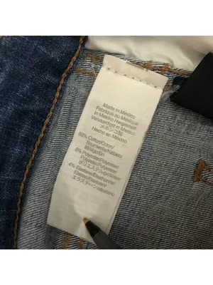Madewell 10" High-Rise Skinny Jeans Size 26T Distressed Hem Medium Wash Denim thumbnail 6