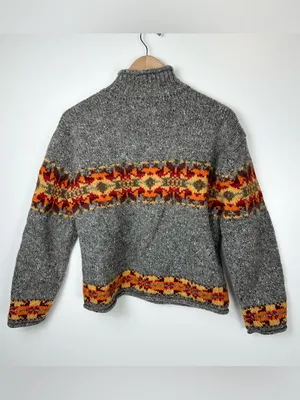 Vintage Abercrombie & Fitch Wool Turtleneck Sweater thumbnail 5