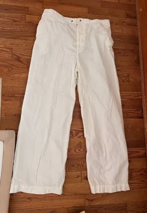 Nili lotan casual pants White Size M thumbnail 1