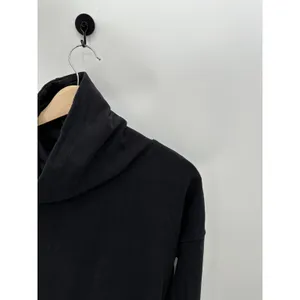 Lululemon‎ Stress Less Black French Terry Cowl Neck Pullover Sweatshirt W3BC3S 4 thumbnail 4