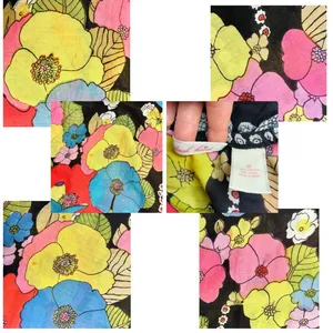 Derek Heart Black White Colorful Floral Sleeveless Maxi Dress thumbnail 8