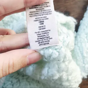 Free People • September Song pullover sweater Polar Bear fuzzy mint green aqua thumbnail 7