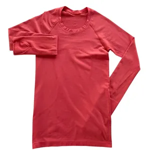 Lululemon Swiftly Tech Long-Sleeve Shirt 2.0 Sunset Orange Coral Size 4 thumbnail 2