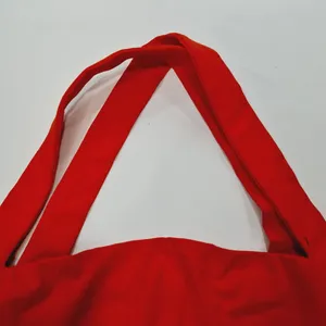 Superdown Elva Halter Tie Top in Poppy thumbnail 5