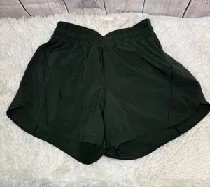 Track That High Rise 5” Short in Rainforest Green Lululemon thumbnail 1