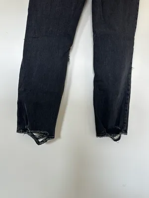 Abercrombie Ultra High Rise Ankle Straight Jean thumbnail 10