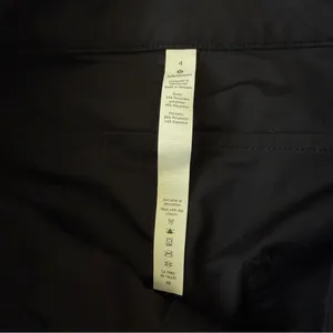 Lululemon City Sleek High Rise Black Work Pant Trouser Size 4 thumbnail 5