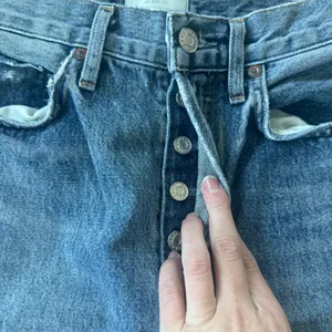 AGOLDE Lana Straight Jeans Ripped Distressed thumbnail 6