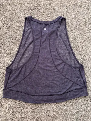 Lululemon Pace Perfect Loose Semi Cropped Athletic Tank Top Size 6 No size tag thumbnail 8