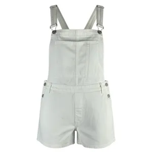 Blank NYC Side Low Cut Denim Shortall Lightbox White Size 31 thumbnail 4