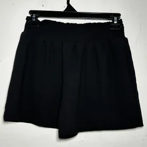 1. State‎ Black Smocked Waist Wide Leg Shorts XS Polyester Dressy Casual thumbnail 2