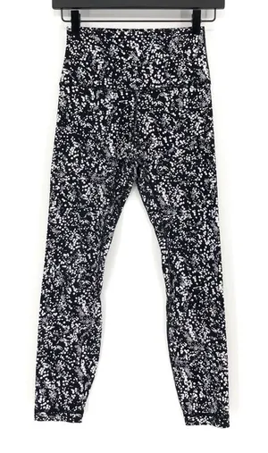 lululemon athletica Black & White Speckled High-Rise Leggings thumbnail 1