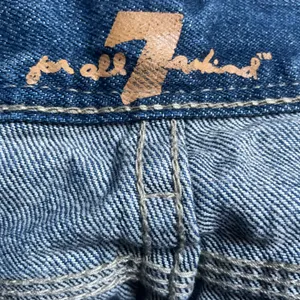 Vintage Y2K 7 For All Mankind Dojo Jeans Size 29 Bootcut Rhinestone USA Made thumbnail 7