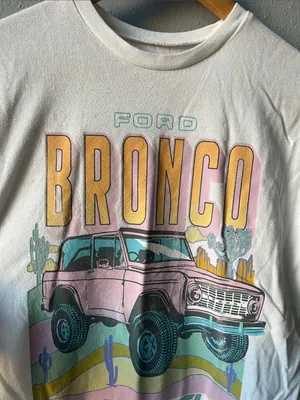 Ford Bronco tee Black thumbnail 3