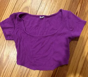 Garage Short Sleeve Top Crop thumbnail 1