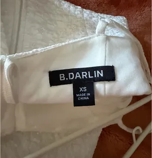 White B Darlin Homecoming Dress thumbnail 4