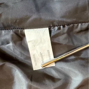 Nautica Black Raincoat Jacket Women’s Small Lightweight Hidden Button Lined Coat thumbnail 10