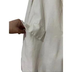 Aritzia Wilfred Linen Blazer Cream White Size 6 Summer Vacation‎ thumbnail 8