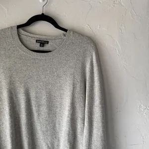 J Crew Mercantile Sweater Womens XL Gray Ruffle Sleeve Pullover Coquette‎ Preppy thumbnail 2