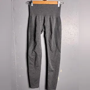 NVGTN Grey Contour Seamless Leggings in Charcoal. Size XS thumbnail 3