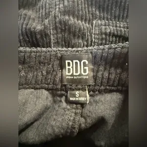 Urban Outfitters BDG Black Corduroy Mini Skirt thumbnail 3