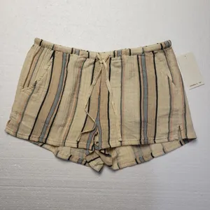 O'Neill Women's 100% Cotton Brenda Stripe Shirt size M NWT thumbnail 3