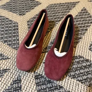 Aqua Alish Square Toe Ballet Flat Womens Size 6 thumbnail 3