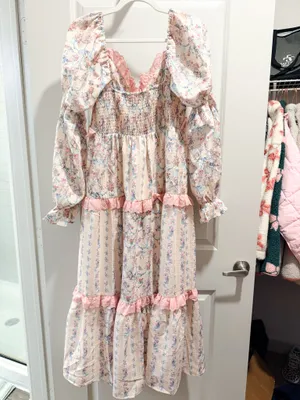 These Three Boutique Floral maxi dress thumbnail 3