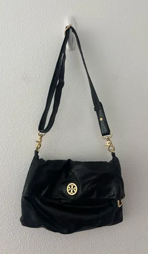 Tory Burch Dena fold-over convertible crossbody bag thumbnail 1