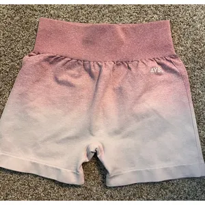 AYBL Ombre Pink High-Rise Bike Shorts Activewear thumbnail 1