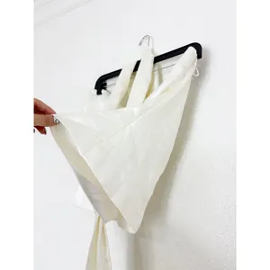 Zara White Satin Strapless Neck Tie Top Size XXL Sash Party Goinv Out 2228/381 thumbnail 9