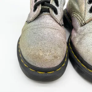 Dr Martens Womens‎ Combat Boots Size 5 Glitter Punk Rave Alt Festival Goth thumbnail 4