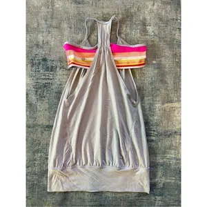 Lululemon No Limits Gray Pink Cool Breeze Groovy Stripe Multi Size 4 thumbnail 7