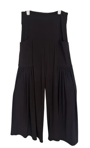 Talk of the Walk Brown High Rise Extra Wide Leg Pull On Pants Large Pockets M thumbnail 1