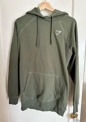 Gymshark Crest Hoodie Slim Fit thumbnail 1