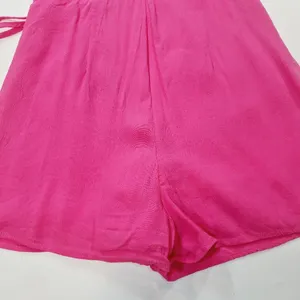 Superdown Karen Wrap Romper in Pink Medium thumbnail 8