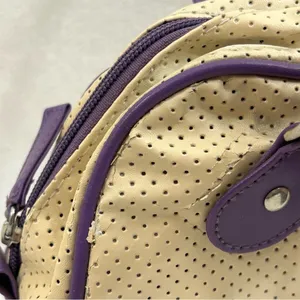 Los Angeles LA Lakers NBA Basketball Perfect Bowler Hand Bag Women’s Purse Read thumbnail 4