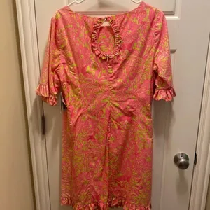 NWT Lilly Pulitzer Fiesta Dress Size 12 thumbnail 3
