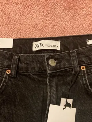Zara Frayed Denim Skirt thumbnail 5