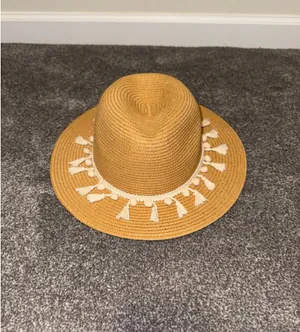 Tan Tassle Hat thumbnail 2