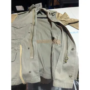 Club Monaco Utility Field Jacket Womens XS Green Tan Contrast Sleeve Gorpcore thumbnail 11