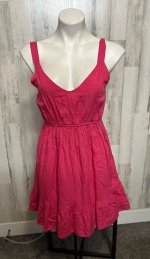 Pink flare dress Pink Size M thumbnail 1
