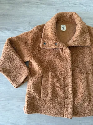 Billabong Cozy Teddy Jacket - Tan Faux Sherpa thumbnail 3